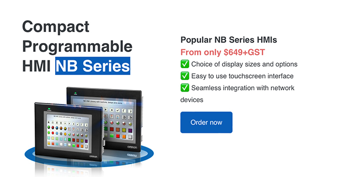 Omron Compact Programmable HMI